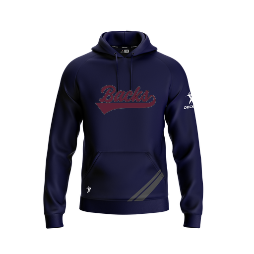 [FOLHSMNV-YXS-LOGO3] Decker Summit Hoodie (Youth XS, Navy, Logo 3)