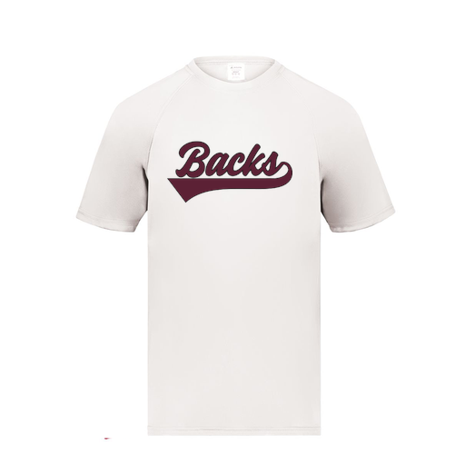 [2790.005.S-LOGO3] Men's Smooth Sport T-Shirt (Adult S, White, Logo 3)