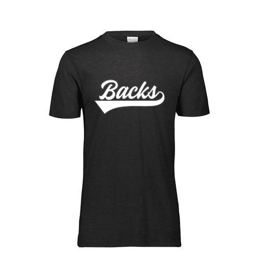 [FTSCUBBK-YS-LOGO1] Decker Youth Tri-Blend T-Shirt - Short Sleeve (Youth S, Black, Logo 1)