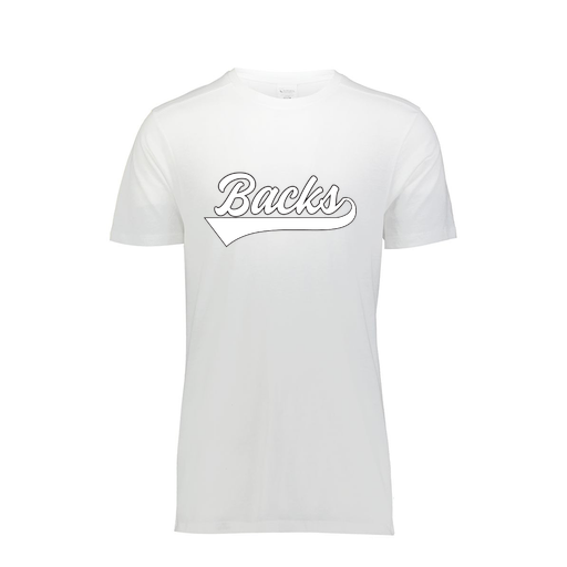 [FTSCUBWH-YS-LOGO1] Decker Youth Tri-Blend T-Shirt - Short Sleeve (Youth S, White, Logo 1)