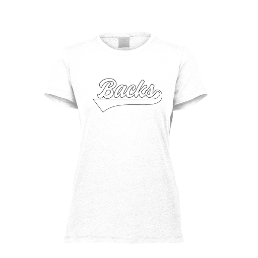 [FTSCUBWH-FAXS-LOGO1] Decker Women's Tri-Blend T-Shirt - Short Sleeve (Female Adult XS, White, Logo 1)