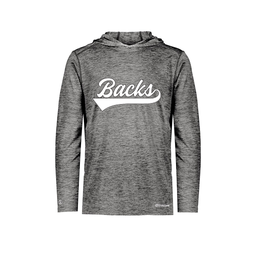 [FOLHCGBK-AS-LOGO1] Decker Men's Charge Hoodie (Adult S, Black, Logo 1)