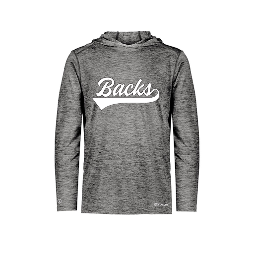 [FOLHCGBK-YS-LOGO1] Decker Youth Charge Hoodie (Youth S, Black, Logo 1)