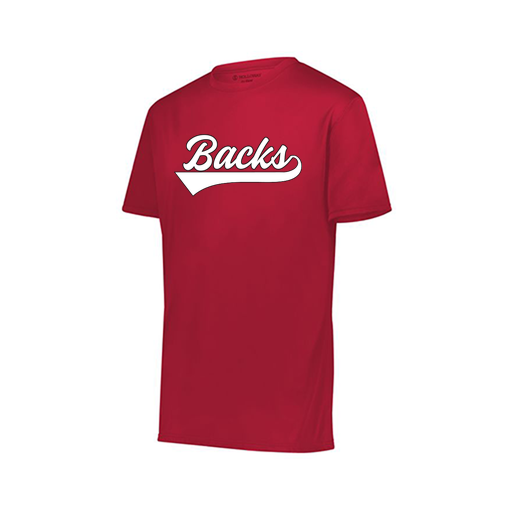 [222818.083.S-LOGO1] Men's Movement Dri Fit Shirt (Adult S, Red, Logo 1)