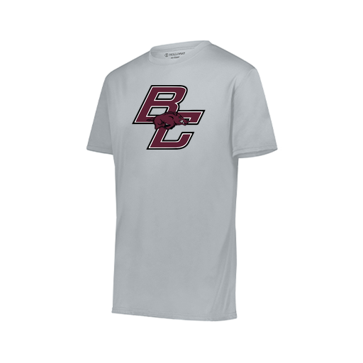 [222818.099.S-LOGO2] Men's Movement Dri Fit Shirt (Adult S, Silver, Logo 2)