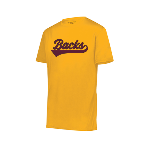 [222819.025.XXS-LOGO3] Youth Movement Dri Fit Shirt (Youth XXS, Athletic Gold, Logo 3)