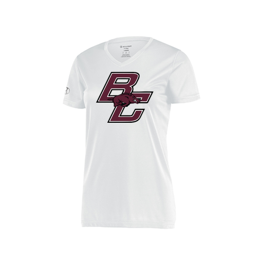 [222820.005.S-LOGO2] Ladies Movement Dri Fit Shirt (Female Adult S, White, Logo 2)