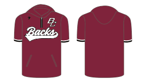 Border City Backs - Short Sleeve 1/4 Zip